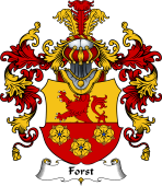 German Wappen Coat of Arms (v.25) Forst