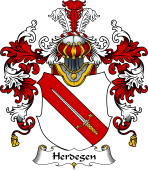 German Wappen Coat of Arms (v.25) Herdegen