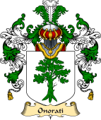 Italian Family Coat of Arms (v.25a) Onorati