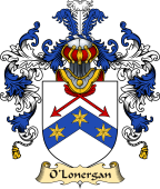 Irish Family Coat of Arms (v.25a) O