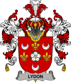Irish Family Coat of Arms (v.25b) Lydon or Leyden