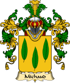French Family Coat of Arms (v.25) Michaud