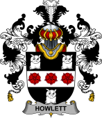 Irish Family Coat of Arms (v.25b) Howlett or Hewlett