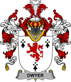 Irish Family Coat of Arms (v.25b) Dwyer or O