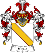 Italian Family Coat of Arms (v.25b) Vitale