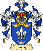 Irish Family Coat of Arms (v.25a) Parry