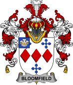 Irish Family Coat of Arms (v.25b) Bloomfield