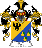 Italian Family Coat of Arms (v.25b) Pero