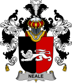 Irish Family Coat of Arms (v.25b) Neale