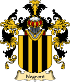 Italian Family Coat of Arms (v.25a) Negroni