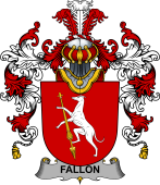 Irish Family Coat of Arms (v.25b) Fallon or O