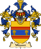 English Family Coat of Arms (v.25) Weaver