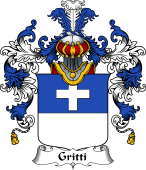 Italian Family Coat of Arms (v.25b) Gritti
