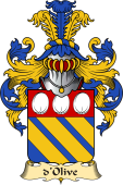 French Family Coat of Arms (v.23) for Olive (d