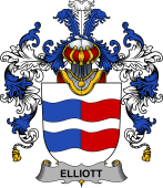 Irish Family Coat of Arms (v.25b) Elliott
