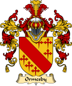Irish Family Coat of Arms (v.25a) Ormesby