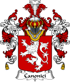 Italian Family Coat of Arms (v.25b) Canonici