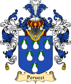 Italian Family Coat of Arms (v.25a) Peruzzi
