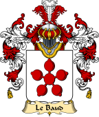 French Family Coat of Arms (v.25) Baud (le)