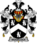 Irish Family Coat of Arms (v.25b) Woodlock