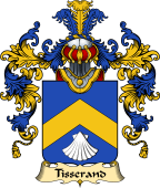 French Family Coat of Arms (v.25) Tisserand