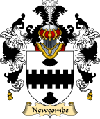 Irish Family Coat of Arms (v.25a) Newcombe or Newcomen