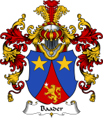 German Wappen Coat of Arms (v.25) Baader