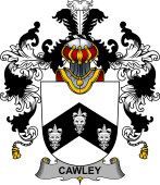 Irish Family Coat of Arms (v.25b) Cawley or Cauley