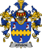 Irish Family Coat of Arms (v.25b) Jephson