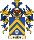 French Family Coat of Arms (v.25) Bastide