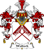 German Wappen Coat of Arms (v.25) Waldeck