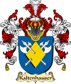 German Coat of Arms (v.25b) Kaltenhauser