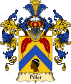 French Family Coat of Arms (v.25) Pillet