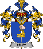 Irish Family Coat of Arms (v.25b) Fahey or O