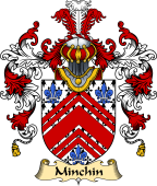 Irish Family Coat of Arms (v.25a) Minchin