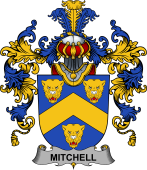 Irish Family Coat of Arms (v.25b) Mitchell