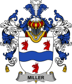 Irish Family Coat of Arms (v.25b) Miller