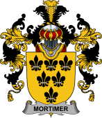 Irish Family Coat of Arms (v.25b) Mortimer