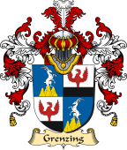 German Coat of Arms (v.25b) Grenzing