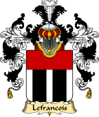 French Family Coat of Arms (v.25) Lefrancois (Francois le)