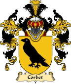 English Family Coat of Arms (v.25) Corbet