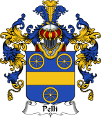 Italian Family Coat of Arms (v.25b) Pelli