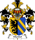 German Wappen Coat of Arms (v.25) Mandel