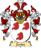German Coat of Arms (v.25b) Zerbst