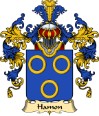 French Family Coat of Arms (v.25) Hamon