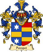 Italian Family Coat of Arms (v.25a) Pompei