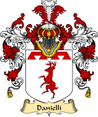 Italian Family Coat of Arms (v.25a) Danielli
