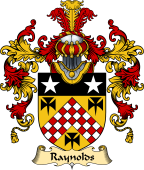 Irish Family Coat of Arms (v.25a) Raynolds