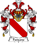 Italian Family Coat of Arms (v.25b) Panzano