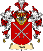 Italian Family Coat of Arms (v.25a) Nuti